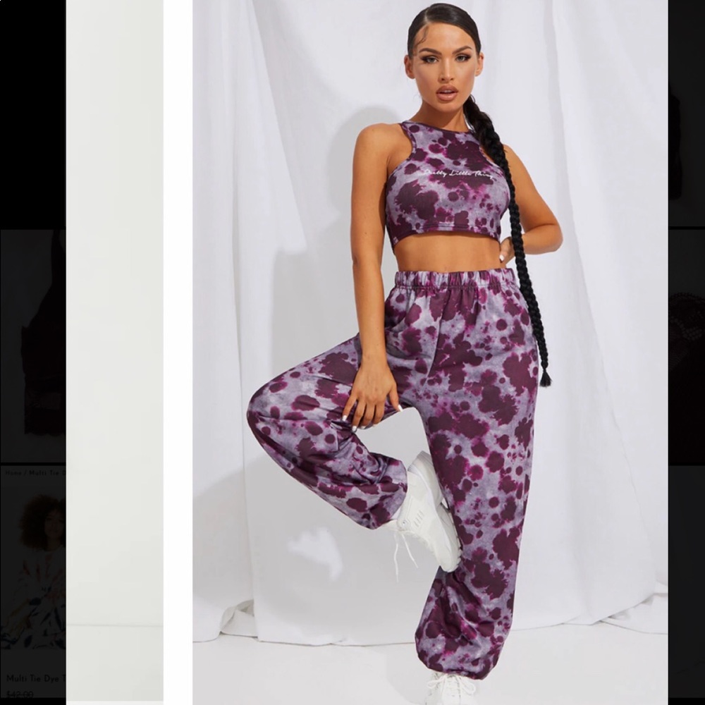 PrettyLittleThing Tie-Dye Set